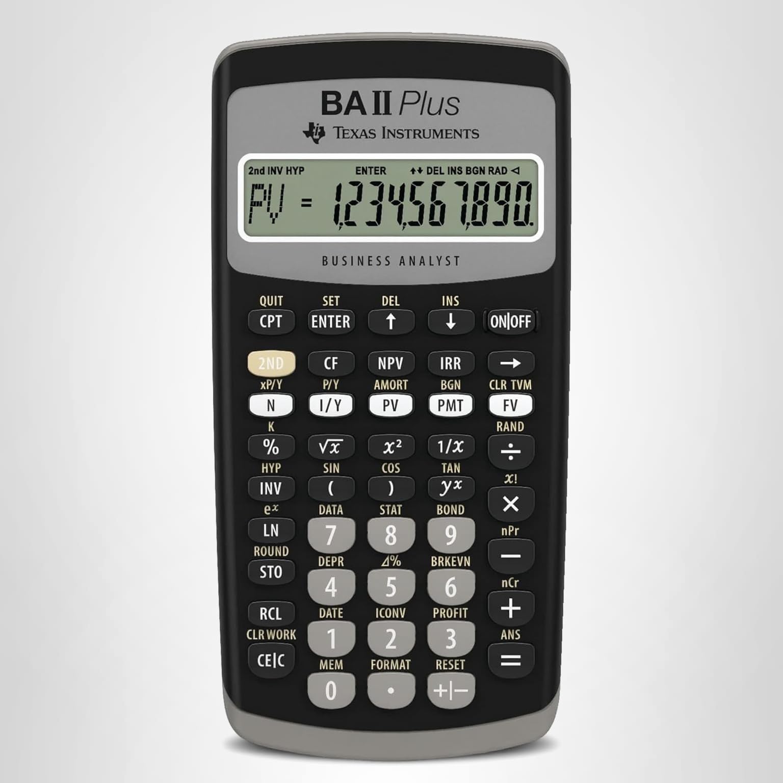 【中古】TEXBAIIPLUS - Texas Instruments BA-II Plus Adv. Financial Calculator by Texas Instruments Amazon.com : Texas Instruments BAII Plus Financial Calculator